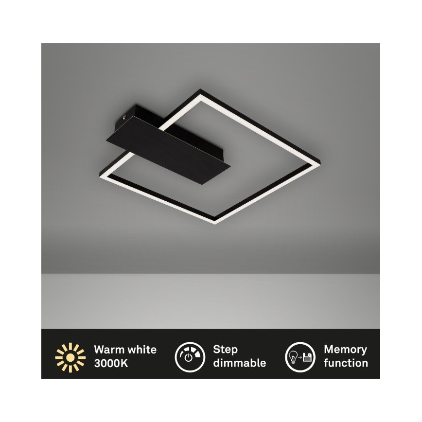 Plafonieră LED dimabilă NICO DUO LED/12W/230V Briloner 3544-015