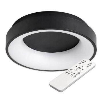 Plafonieră LED dimabilă NOVA LED/54W/230V 3000-6500K neagră + telecomandă