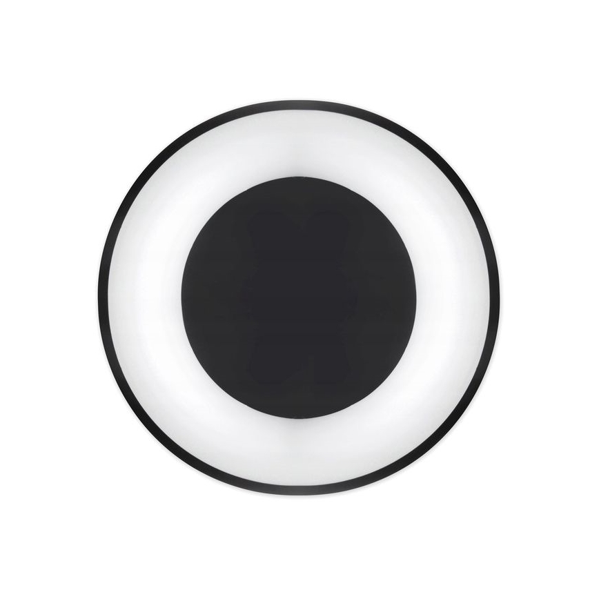 Plafonieră LED dimabilă NOVA LED/54W/230V 3000-6500K neagră + telecomandă