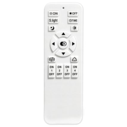 Plafonieră LED dimabilă NOVA LED/54W/230V 3000-6500K neagră + telecomandă