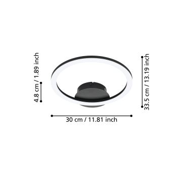 Plafonieră LED dimabilă LED/15W/230V Eglo