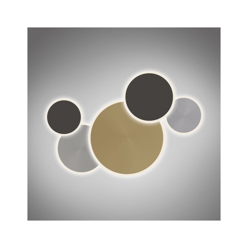 Plafonieră LED dimabilă Paul Neuhaus 8008-70 Q-PIATO LED/49W/230V 2700-5000K Wi-Fi + telecomandă