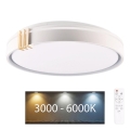 Plafonieră LED dimabilă pentru baie ARLETTA LED/48W/230V 3000-6000K IP44 + telecomandă