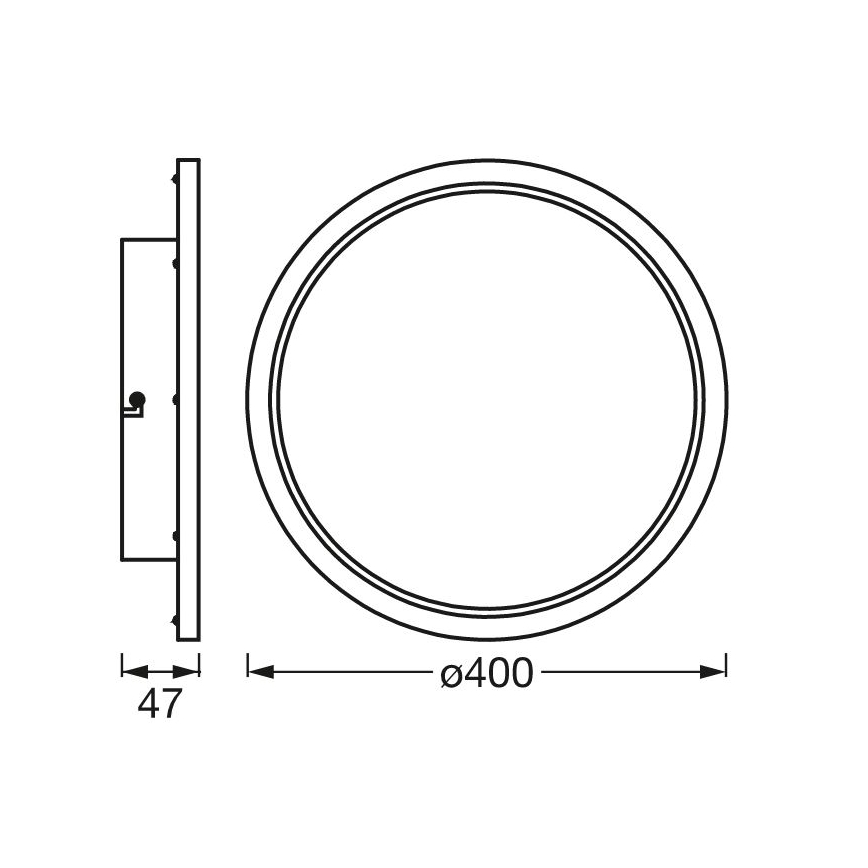 Plafonieră LED dimabilă pentru baie SMART+ DISC LED/25W/230V 3000-6500K Wi-Fi IP44 Ledvance