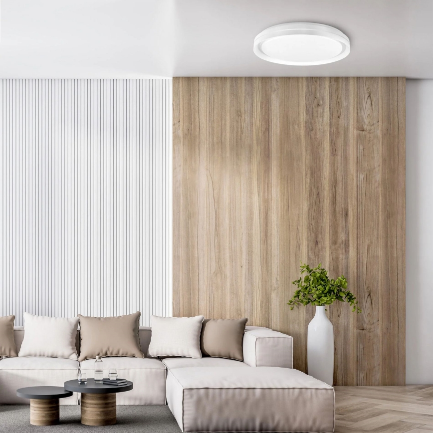 Plafonieră LED dimabilă pentru baie ELIZA LED/48W/230V d. 38,5 cm 3000-6000K IP44 + telecomandă