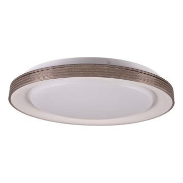 Plafonieră LED dimabilă pentru baie GRAŻYNA LED/48W/230V 3000-6000K d. 41 cm IP44 + telecomandă