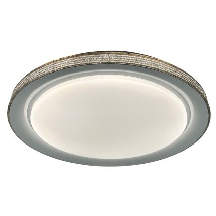Plafonieră LED dimabilă pentru baie GRAŻYNA LED/72W/230V 3000-6000K d. 51 cm IP44 + telecomandă