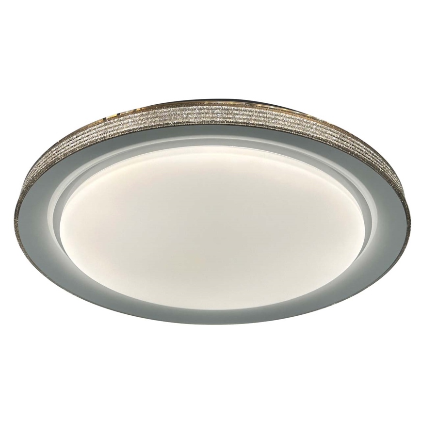 Plafonieră LED dimabilă pentru baie GRAŻYNA LED/72W/230V 3000-6000K d. 51 cm IP44 + telecomandă