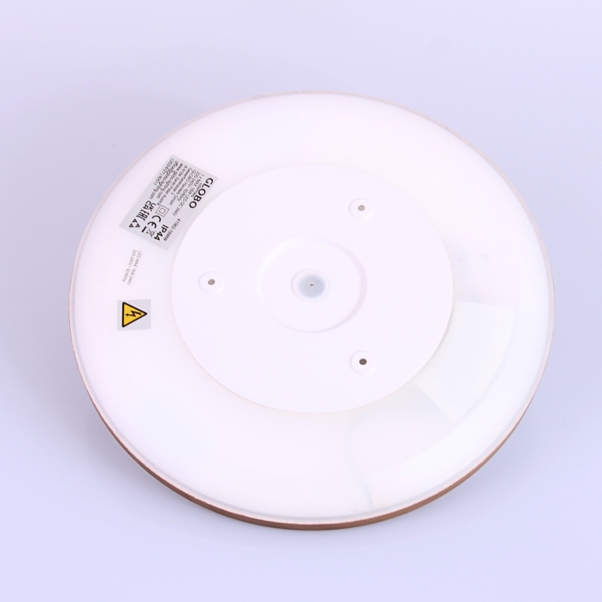 Plafonieră LED dimabilă pentru baie LED/18W/230V IP44 maro Globo