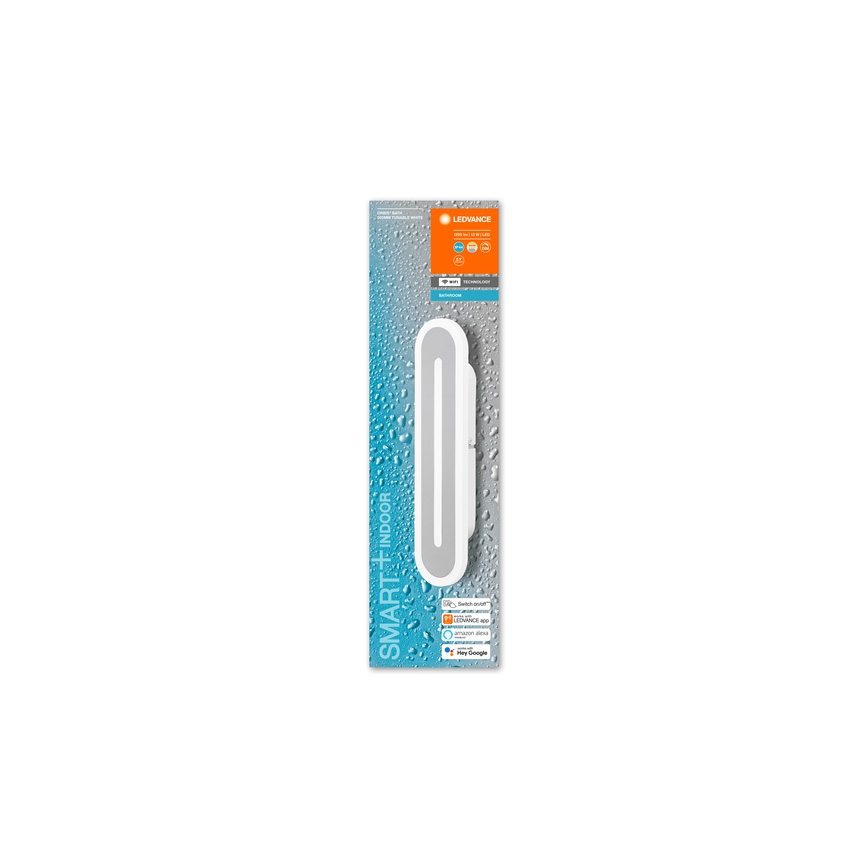 Plafonieră LED dimabilă pentru baie SMART+ BATH LED/13W/230V 3000-6500K IP44 Wi-Fi Ledvance