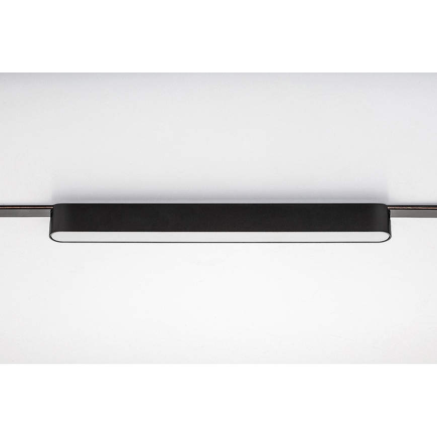 Plafonieră LED dimabilă pentru sistem de șină monofazic Rabalux LED/16W/24V 2700-5500K Wi-Fi Tuya 33 cm negru