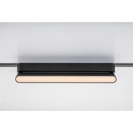 Plafonieră LED dimabilă pentru sistem de șină monofazic Rabalux LED/13W/24V 2700-5500K Wi-Fi Tuya 33 cm negru