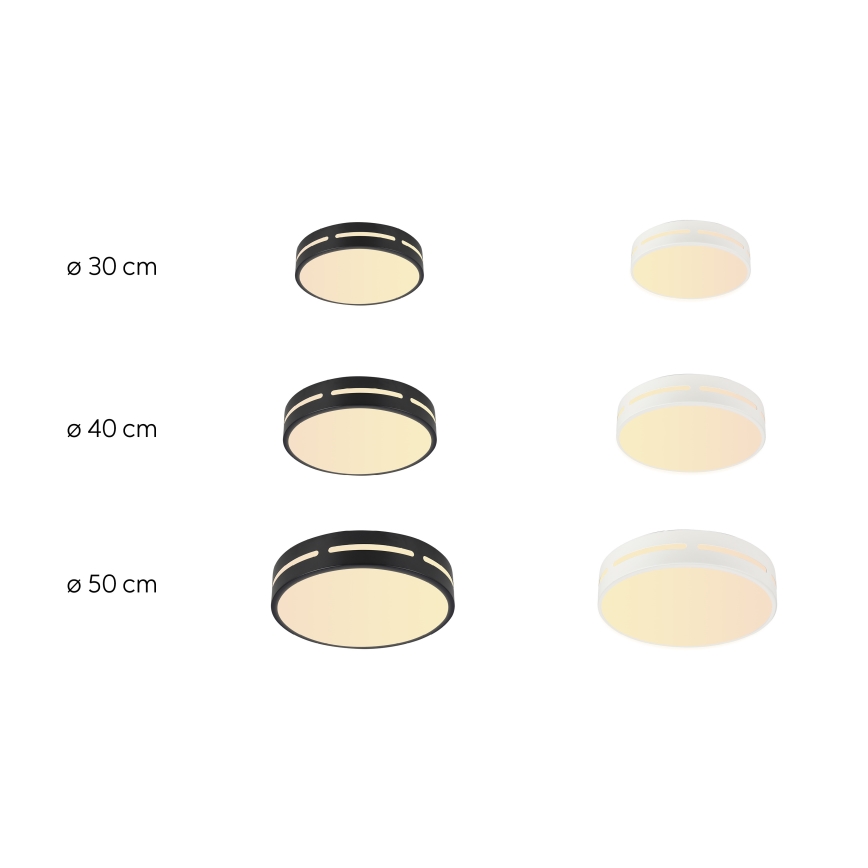 Plafonieră LED dimabilă NEO LITE PERFECTO LED/48W/230V Wi-Fi Tuya albă Immax NEO 07153-W50 + telecomandă