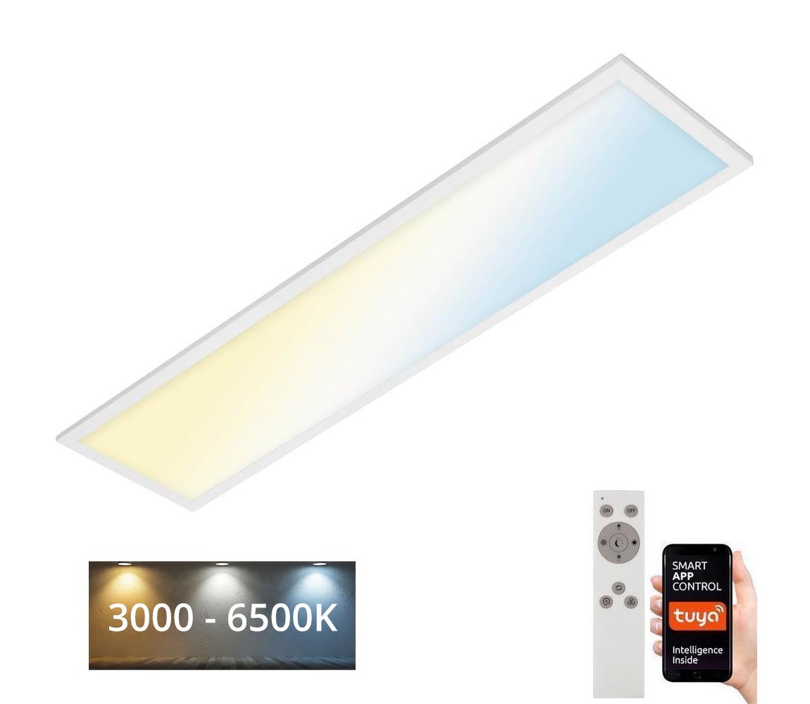 Plafonieră LED dimabilă PIATTO LED/28W/230V Wi-Fi Tuya Brilo + telecomandă