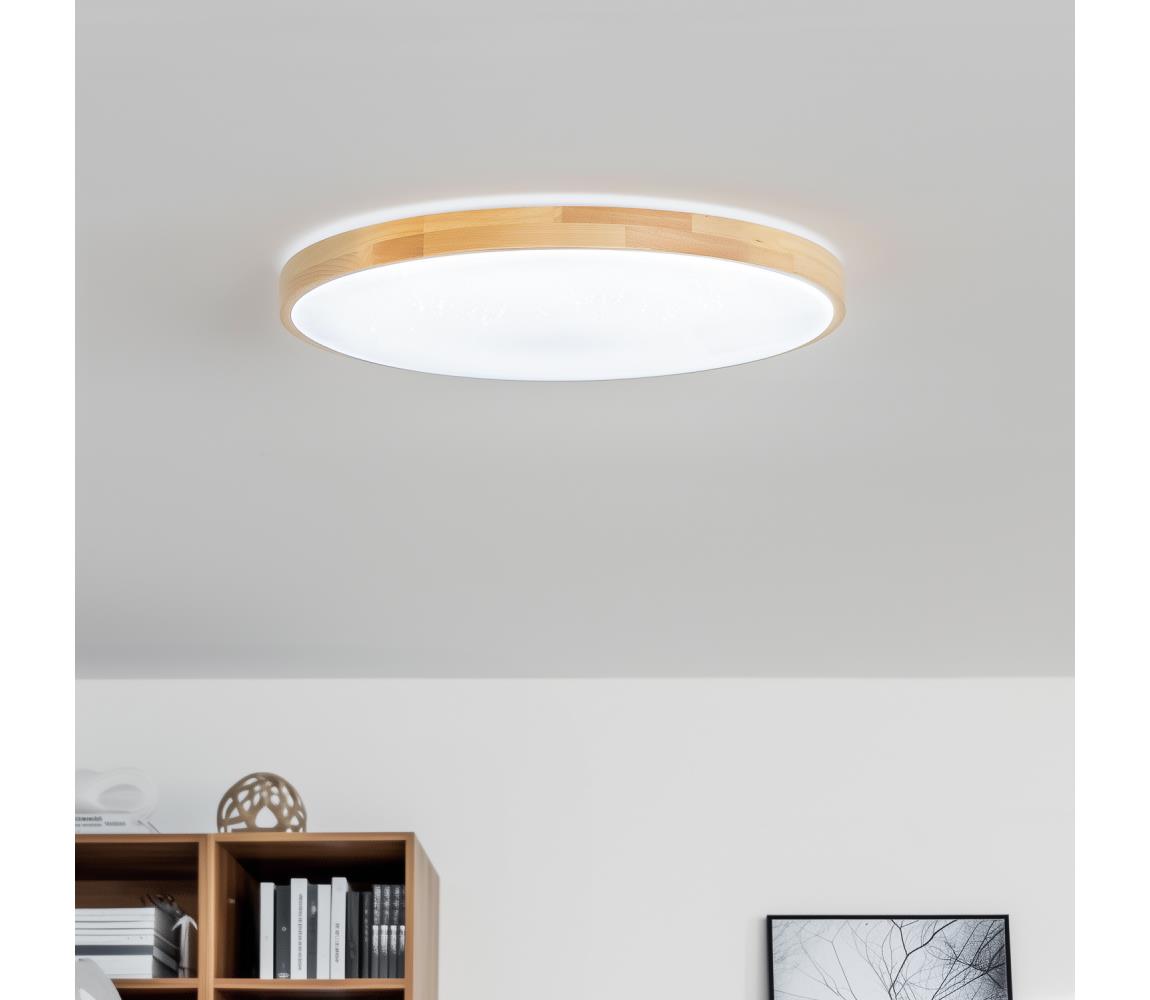 Plafonieră LED dimabilă PINE LED/60W/230V Brilagi + telecomandă