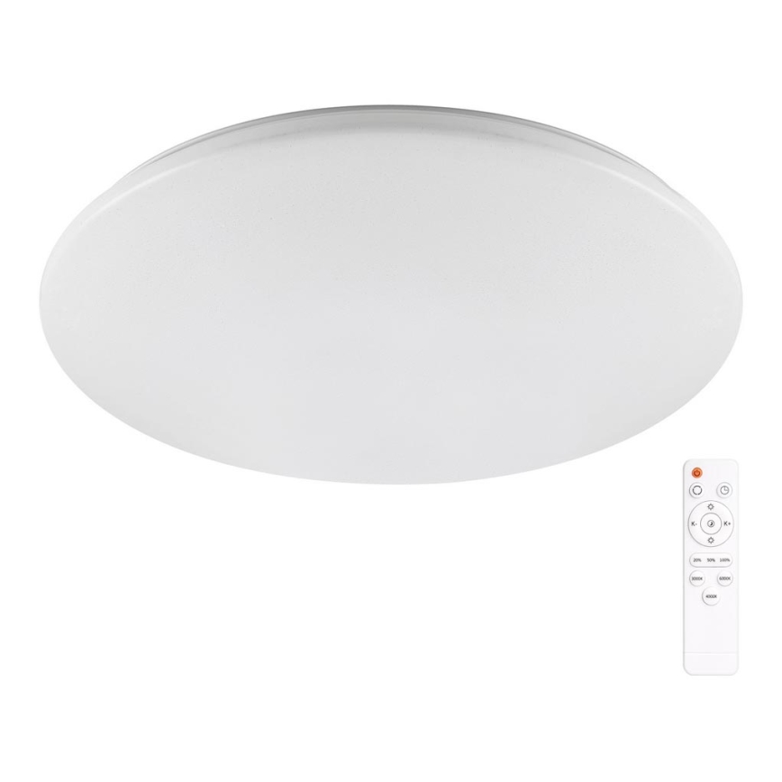 Plafonieră LED dimabilă PIRIUS LED/80W/230V + telecomandă