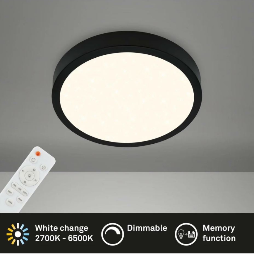 Plafonieră LED dimabilă RUNA LED/18W/230V 2700-6500K alb Briloner 3701-015 + telecomandă