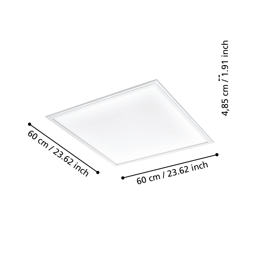 Plafonieră LED dimabilă LED/33W/230V 2700-6500K alb ZigBee Eglo