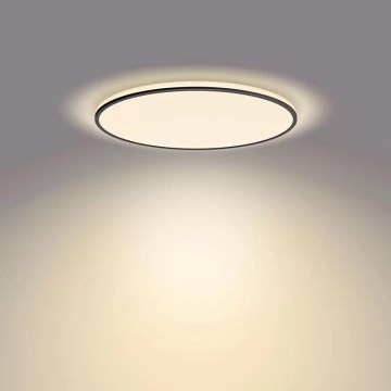 Plafonieră LED dimabilă SCENE SWITCH LED/36W/230V 2700K negru Philips