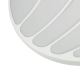 Plafonieră LED dimabilă SHELL WHITE LED/40W/230V + telecomandă