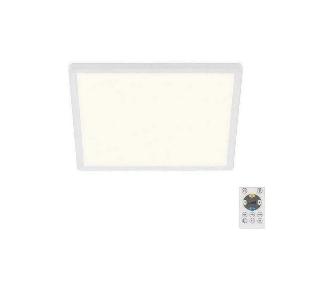 Plafonieră LED dimabilă SLIM LED/18W/230V Briloner 7081-016 + telecomandă