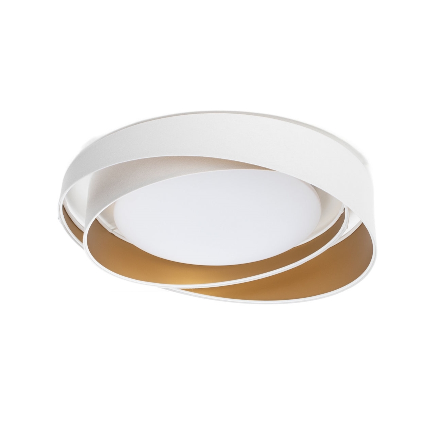 Plafonieră LED dimerizabilă SMART GALAXY MODERN, 24W, 230V, 3000-6500K, Ø 55 cm, alb/auriu, cu telecomandă