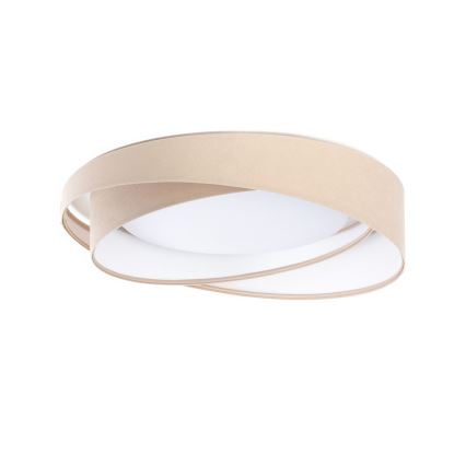 Plafonieră LED dimabilă SMART GALAXY MODERN, 24W, 230V, 3000-6500K, Ø 55 cm, bej/alb + telecomandă