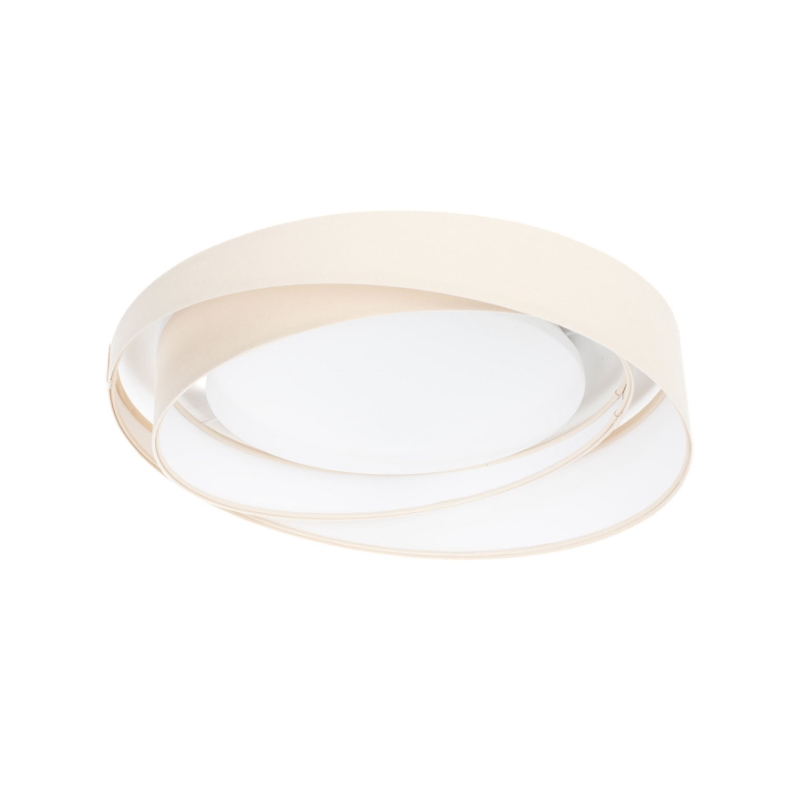 Plafonieră LED reglabilă SMART GALAXY MODERN LED/24W/230V 3000-6500K Ø55 cm crem/alb + telecomandă