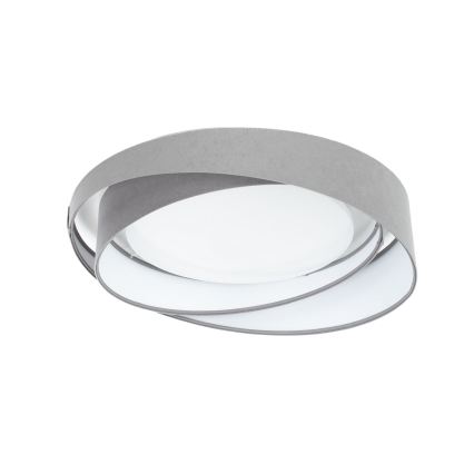 Lampă de tavan LED dimabilă SMART GALAXY MODERN LED/24W/230V 3000-6500K Ø 55 cm gri/alb + telecomandă
