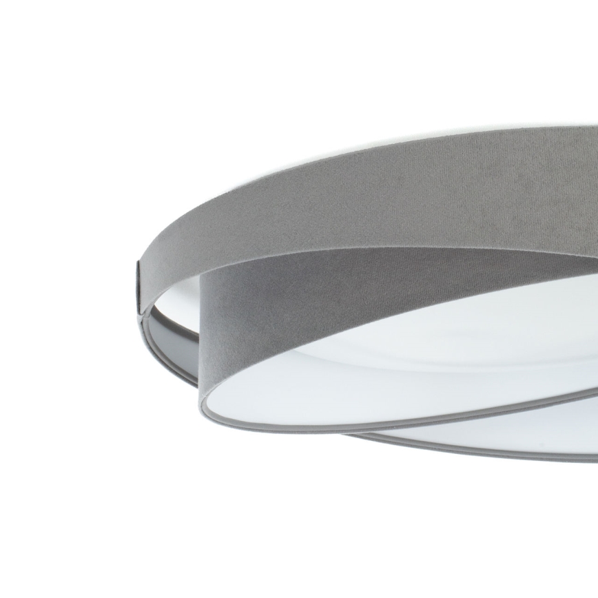Lampă de tavan LED dimabilă SMART GALAXY MODERN LED/24W/230V 3000-6500K Ø 55 cm gri/alb + telecomandă