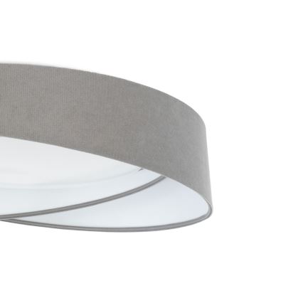 Lampă de tavan LED dimabilă SMART GALAXY MODERN LED/24W/230V 3000-6500K Ø 55 cm gri/alb + telecomandă