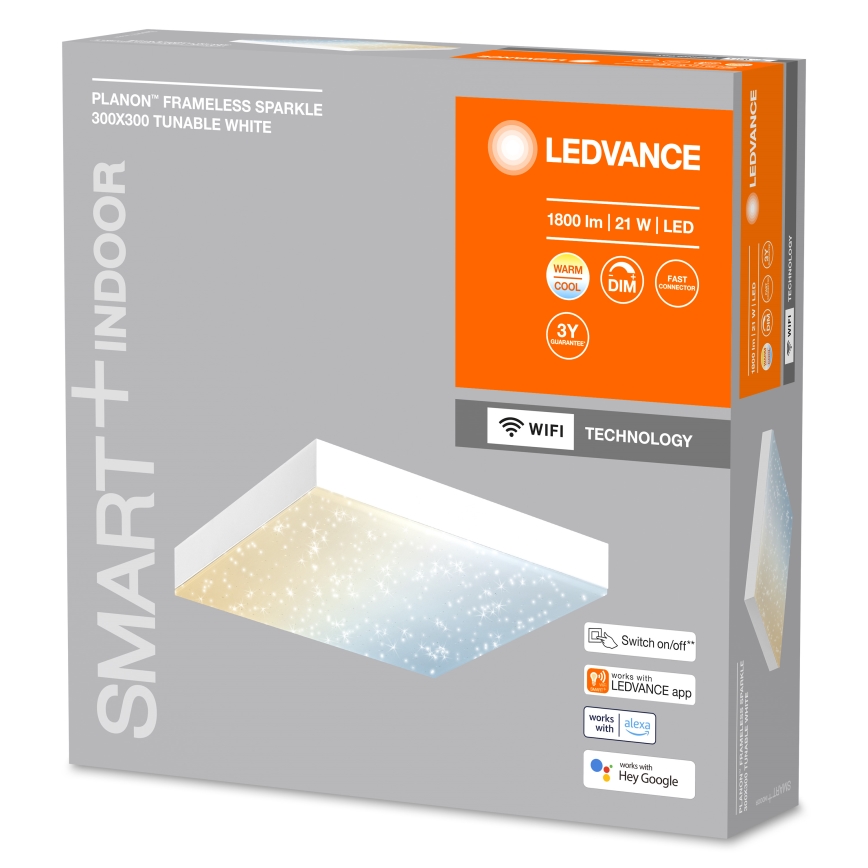 Plafonieră LED dimabilă SMART+ FRAMELESS LED/21W/230V 3000-6500K Wi-Fi Ledvance