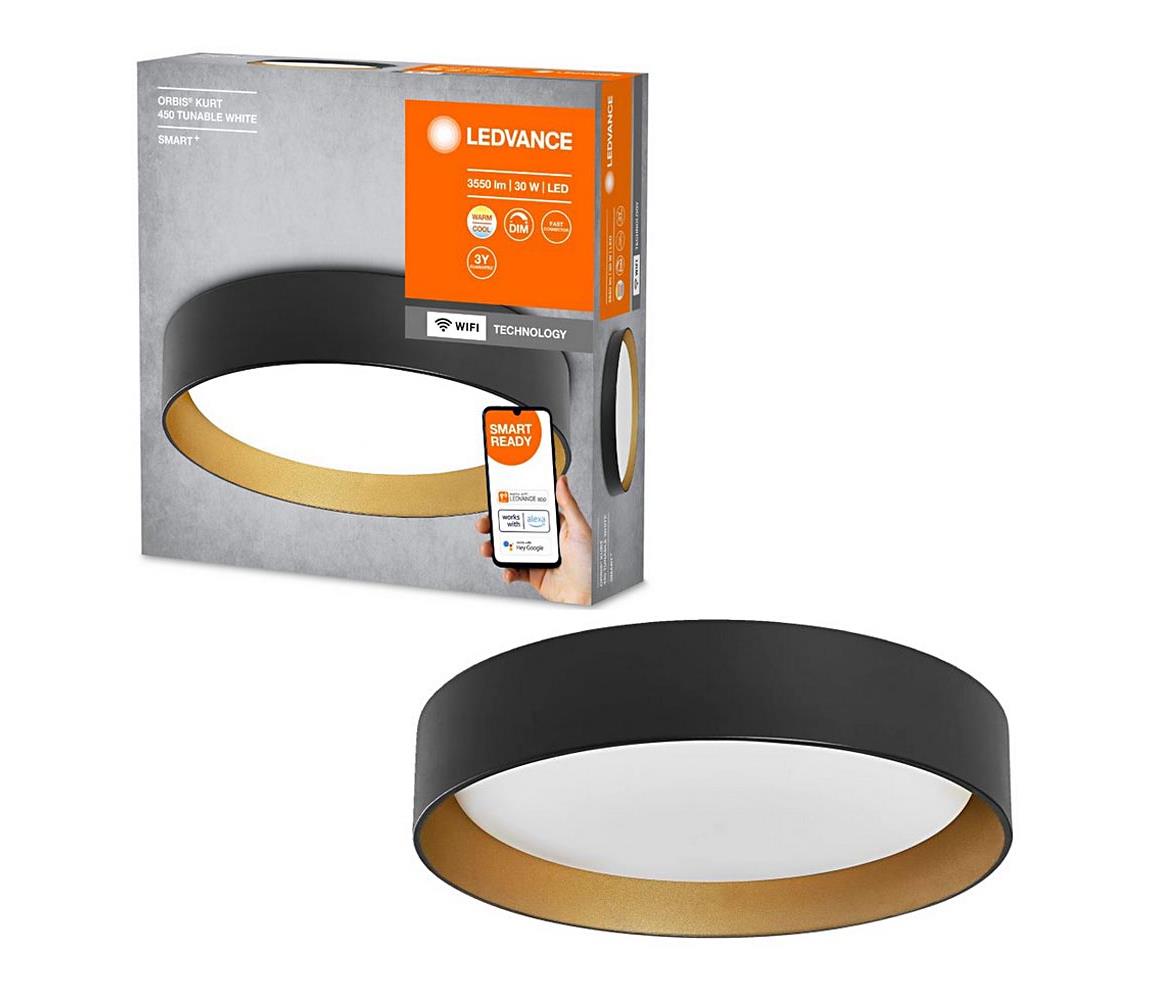 Plafonieră LED dimabilă SMART+ KURT LED/30W/230V Wi-Fi Ledvance