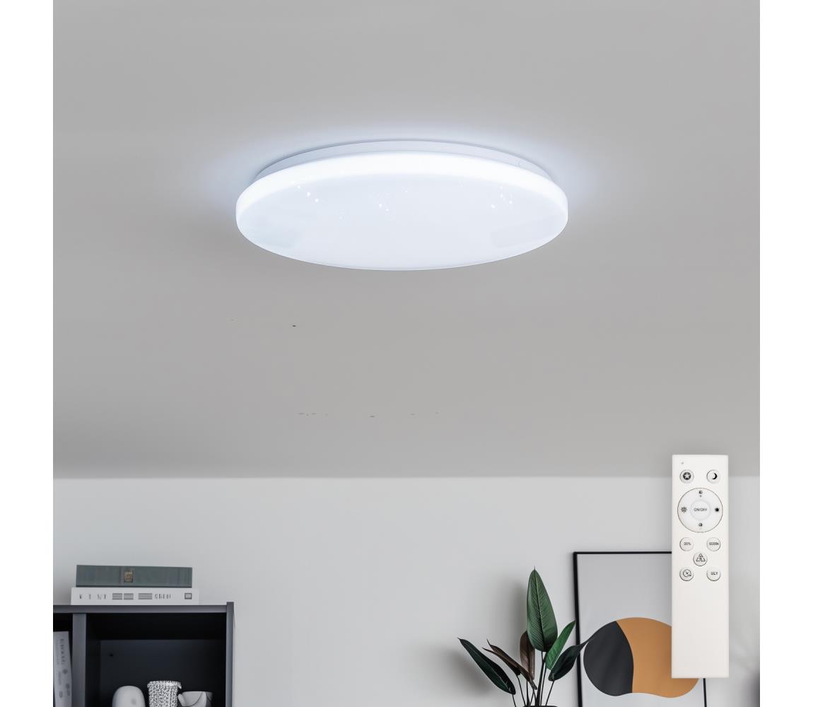 Plafonieră LED dimabilă SMART STARS LED/24W/230V Wi-Fi Tuya + telecomandă