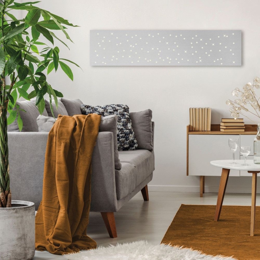 Plafonieră LED dimabilă SPARKLE LED/18W/230V 2700-5000K Leuchten Direkt 14672-55 + telecomandă