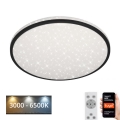 Plafonieră LED dimabilă STARRY SKY LED/24W/230V 3000-6500K Wi-Fi Tuya Brilo + telecomandă