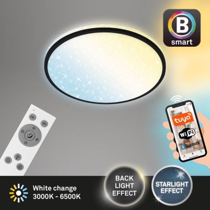 Plafonieră LED dimabilă STARRY SKY LED/24W/230V 3000-6500K Wi-Fi Tuya Brilo + telecomandă