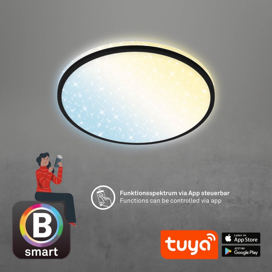 Plafonieră LED dimabilă STARRY SKY LED/24W/230V 3000-6500K Wi-Fi Tuya Brilo + telecomandă