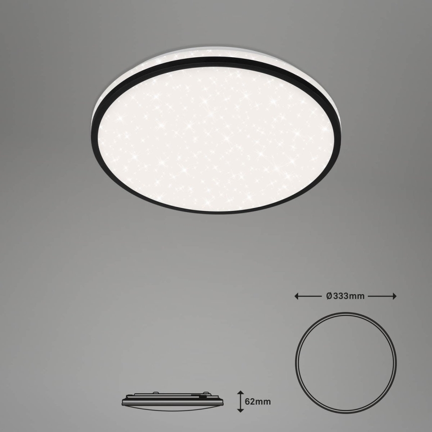 Plafonieră LED dimabilă STARRY SKY LED/24W/230V 3000-6500K Wi-Fi Tuya Brilo + telecomandă