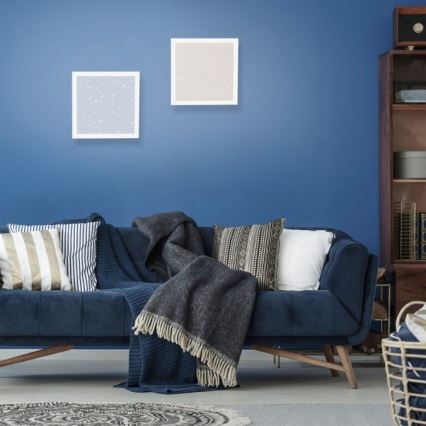 Plafonieră LED dimabilă STARRYFLAT LED/20W/230V 2700-5000K Leuchten Direkt 14760-16 + telecomandă