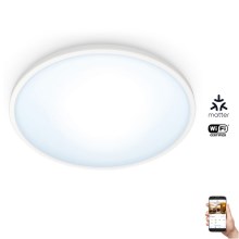 Plafonieră LED dimabilă SUPERSLIM LED/14W/230V 2700-6500K Wi-Fi albă WiZ