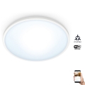 Plafonieră LED dimabilă SUPERSLIM LED/16W/230V 2700-6500K Wi-Fi albă WiZ