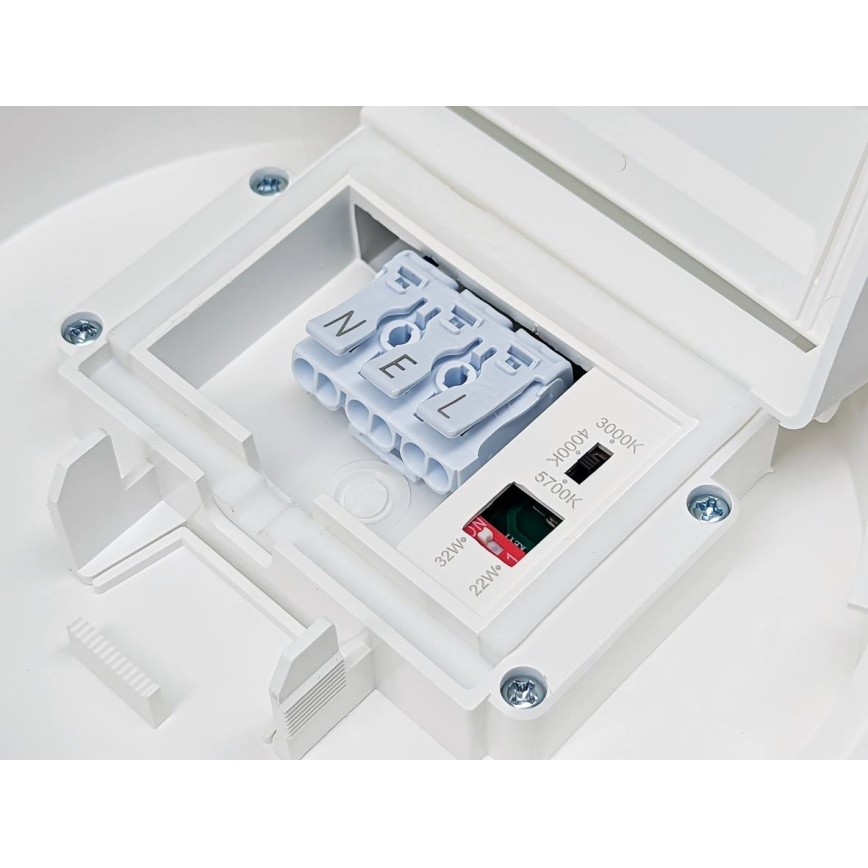 Plafonieră LED dimabilă pentru baie VARIO LUMO LED/22/32W/230V 3000/4000/5700K d. 41 cm IP44 alb