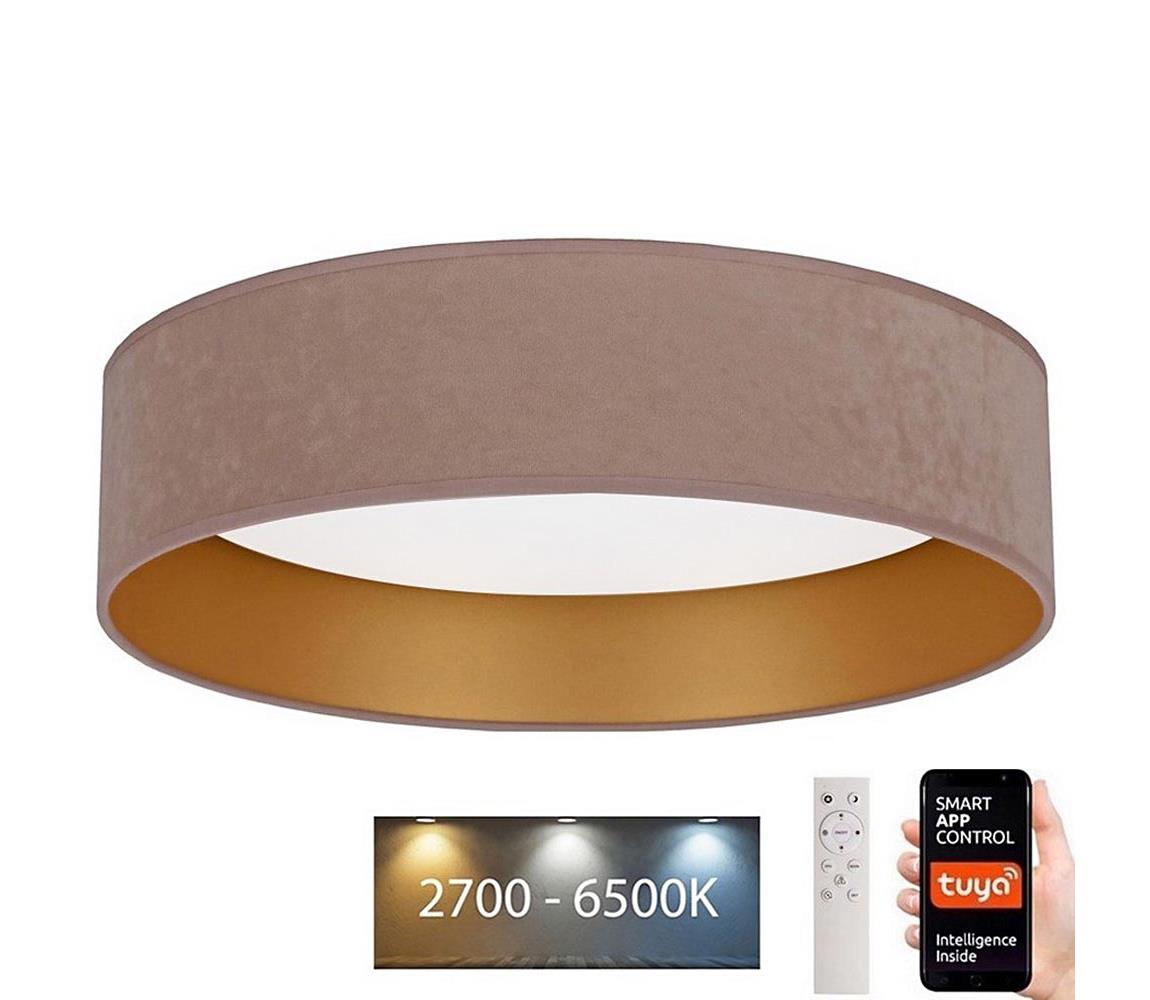 Plafonieră LED dimabilă VELVET SMART LED/24W/230V Wi-Fi Tuya Brilagi + telecomandă