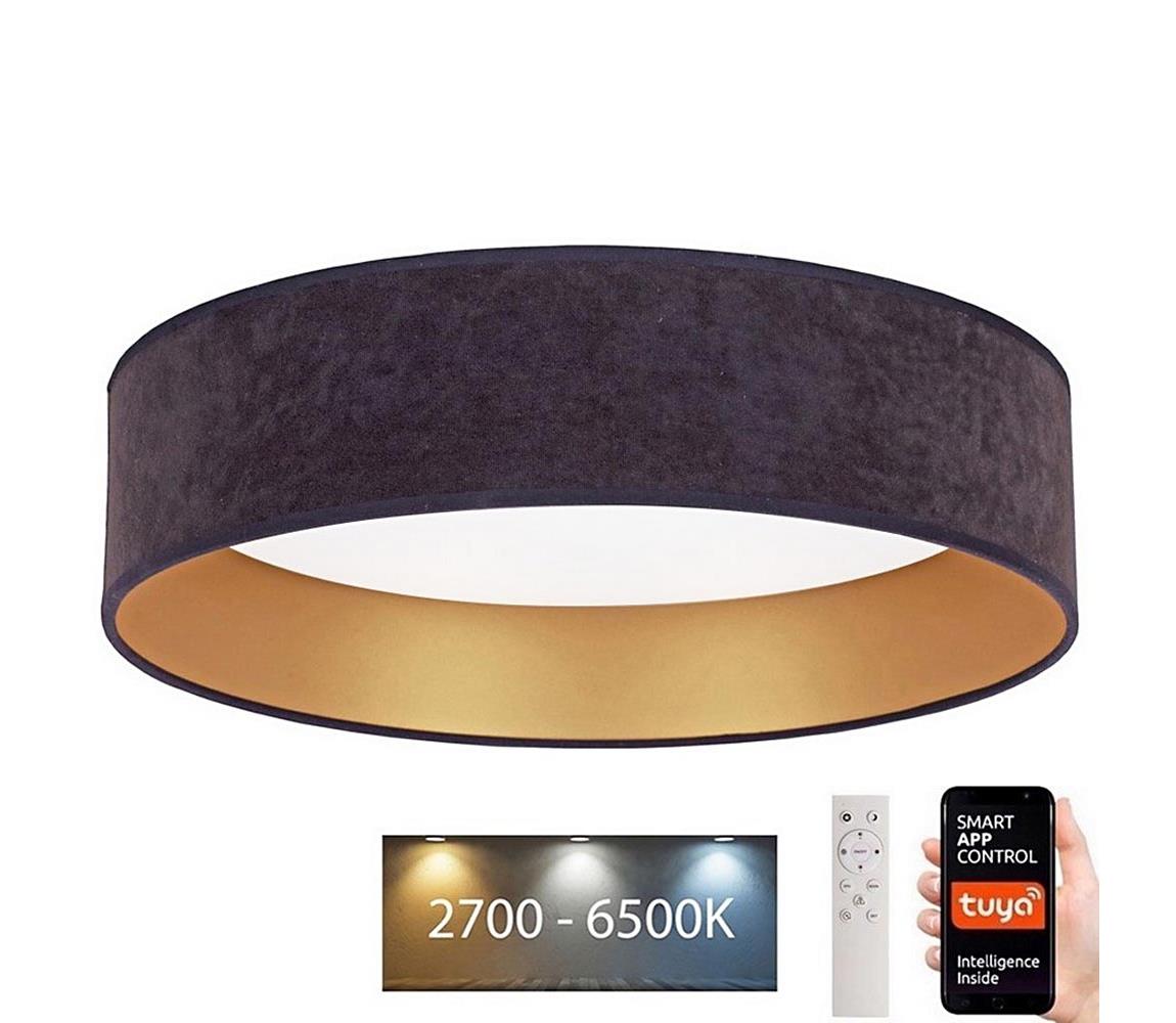 Plafonieră LED dimabilă VELVET SMART LED/24W/230V Wi-Fi Tuya Brilagi + telecomandă