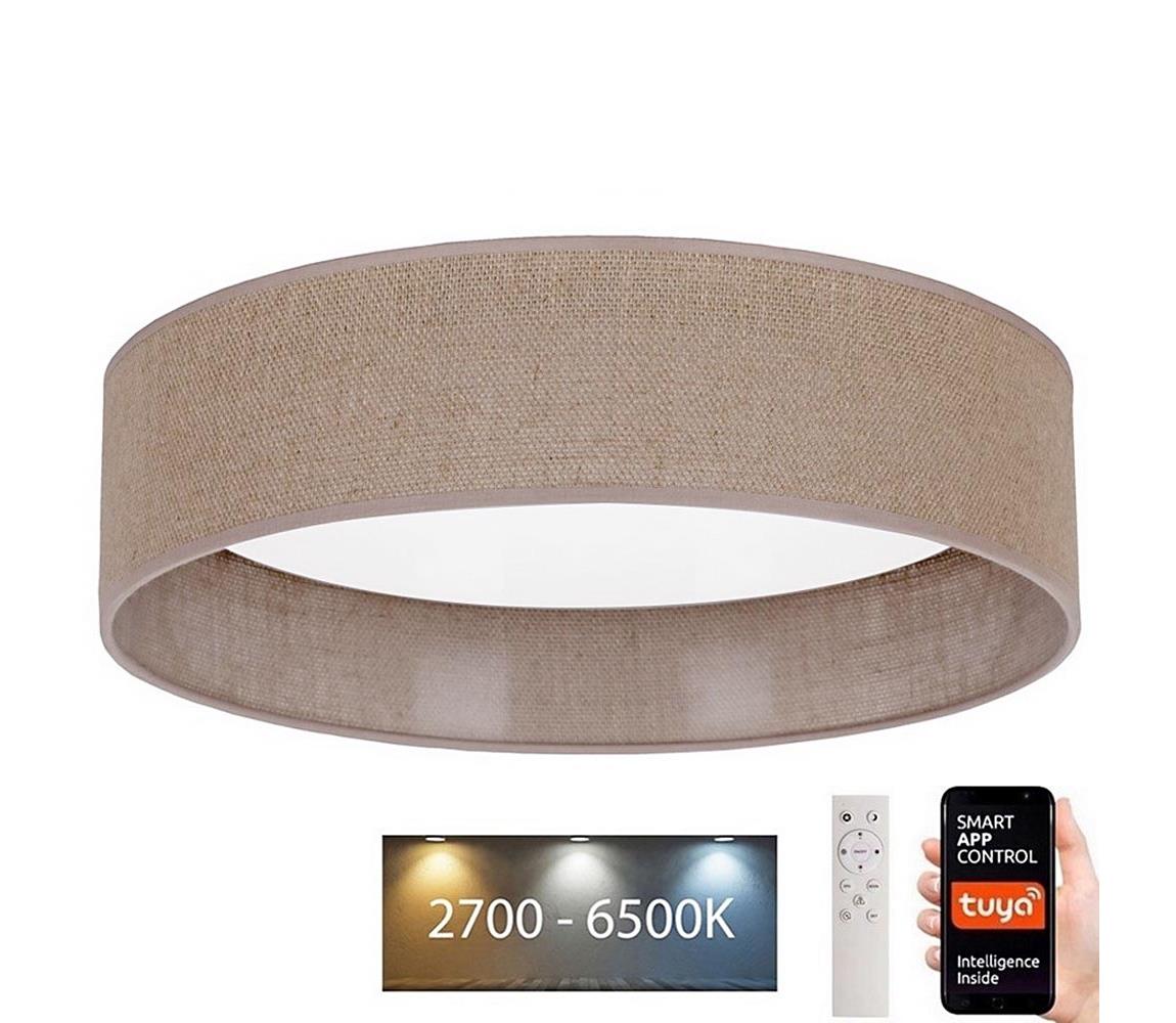 Plafonieră LED dimabilă VELVET SMART LED/24W/230V Wi-Fi Tuya Brilagi + telecomandă