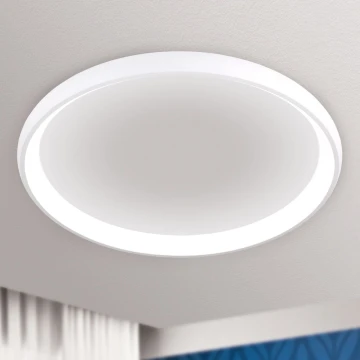 Plafonieră LED dimabilă VENUS LED/85W/230V d. 81 cm alb