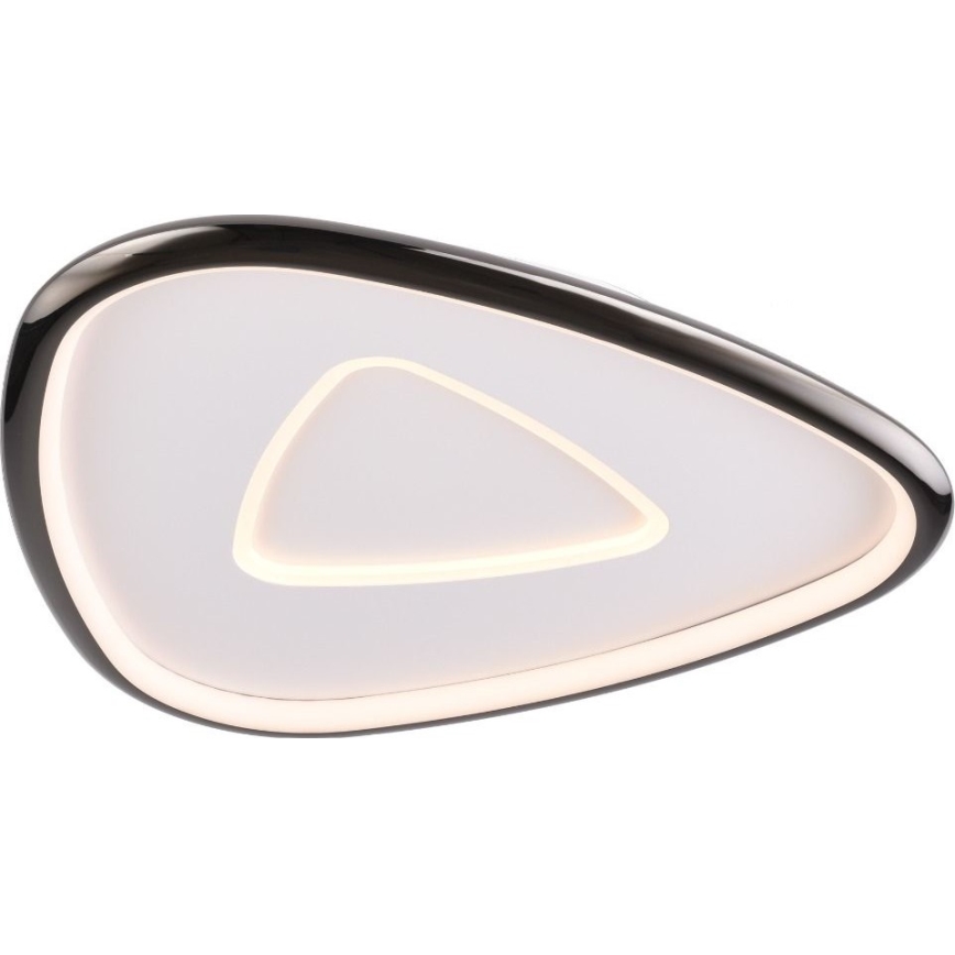 Plafonieră LED dimabilă Zuma Line LED/27W/230V 3000K negru + telecomandă