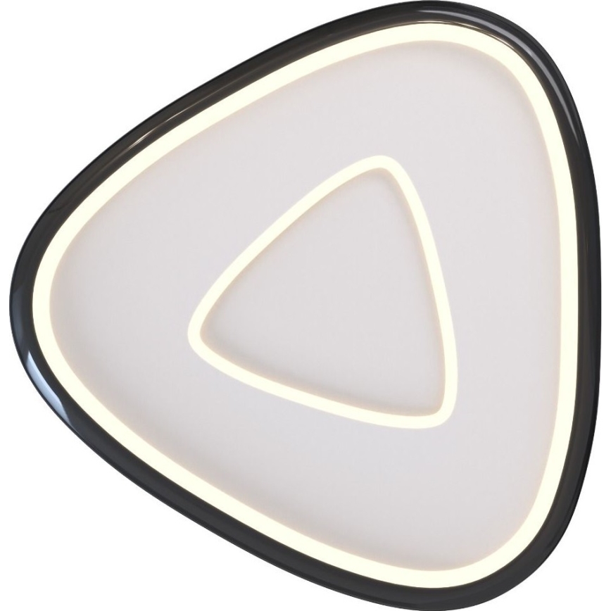 Plafonieră LED dimabilă Zuma Line LED/27W/230V 3000K negru + telecomandă