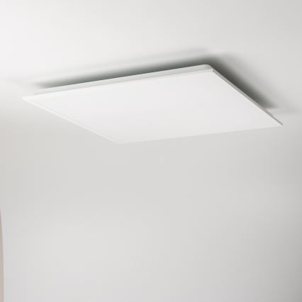 Plafonieră LED dimabilă 35W/230V 2700-6500K 62x62 cm albă + telecomandă